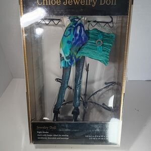 Chloe Jewelry Doll with Blue and Teal Outfit